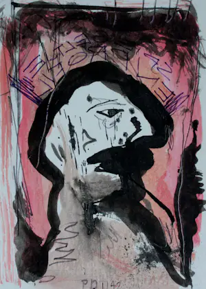 Pieter Drift - Gemengde techniek: 4 kaarten kopen? Bied vanaf 49!