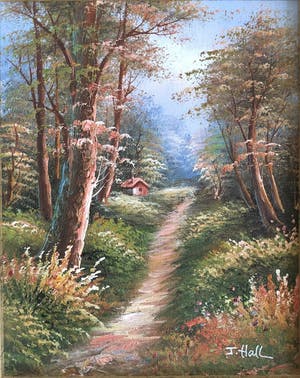 Niet of onleesbaar gesigneerd - Cottage in the English country side kopen? Bied vanaf 1!