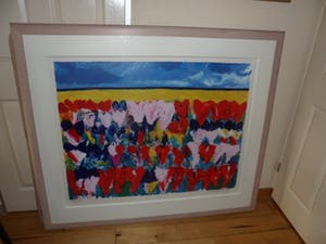 Jan Cremer - Dutch Glory - Zeer grote zeefdruk - 1991 - 88/250 - gesigneerd kopen? Bied vanaf 375!