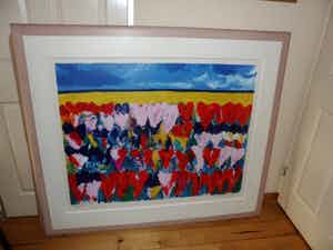 Jan Cremer - Dutch Glory - Zeer grote zeefdruk - 1991 - 88/250 - gesigneerd verkocht voor € 375!