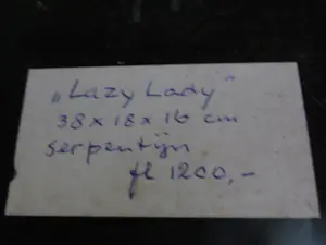 Wies van Dort - ''Lazy Lady'' kopen? Bied vanaf 200!