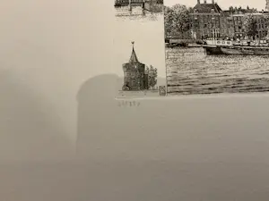 Wim van der Meij - Prins Hendrikkade, de Waag, de Schreierstoren,de Montelbaanstoren kopen? Bied vanaf 50!