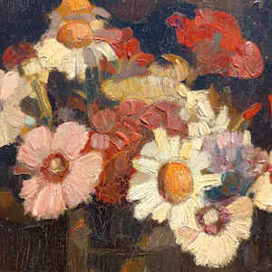 Alfons Josephus van Dijck - Bloemstilleven kopen? Bied vanaf 250!