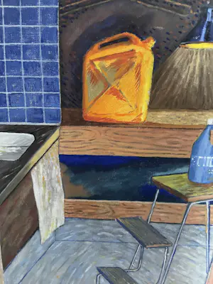 Co van Gasteren - Interieur met jerrycan kopen? Bied vanaf 500!