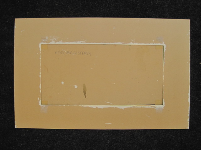 Henk van Gisteren - Fraaie AQUAREL "Landschap Limburg Mokerheide Cuijk st Martinuskerk"  kopen? Bied vanaf 1!