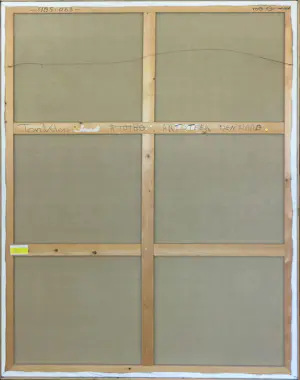 Ton Klop - Olieverf op doek, Vrouw met spiegel - Ingelijst (Zeer groot!) kopen? Bied vanaf 100!