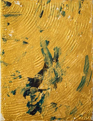 Dominik Smolik - Triptych Gold impasto kopen? Bied vanaf 1!
