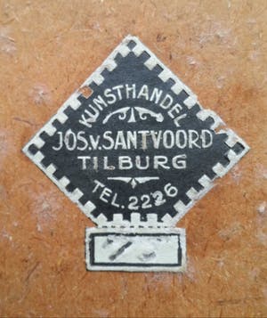 Leo Johannes van Gemert - Stilleven met cactussen en vetplanten. kopen? Bied vanaf 1!