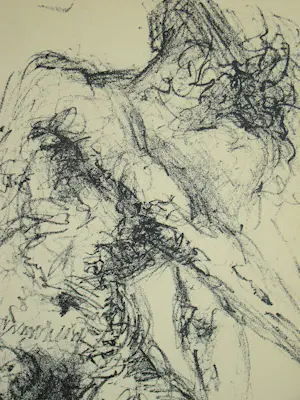 Salvador Dali - Nu Gris - 1967 - Originele litho kopen? Bied vanaf 80!