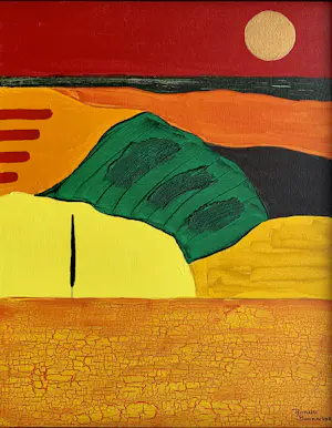 Ronald Boonacker - Landschap Méditeranée (certificaat van echtheid) kopen? Bied vanaf 140!