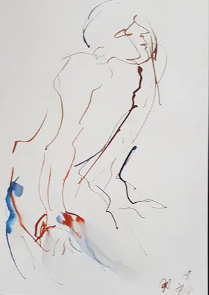 Bernie Autsema - Twee figuurstudies kopen? Bied vanaf 35!