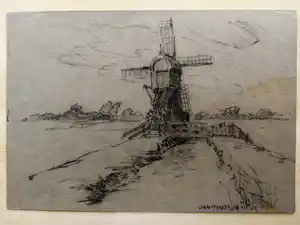 Jan Ponstijn - Molen verkocht voor € 35!