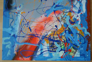 Peter Klashorst - Dame in dollarbiljetten kopen? Bied vanaf 450!