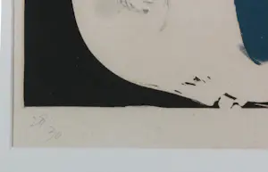 Ger Lataster - Aquatint op papier, Zonder titel - Ingelijst kopen? Bied vanaf 80!