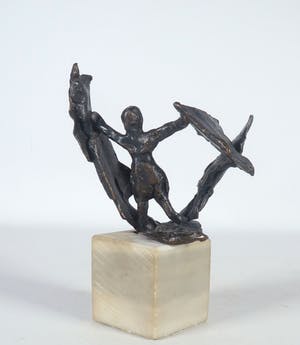 Truus Menger - Brons, Vrouw in het verzet, Hannie Schaft kopen? Bied vanaf 35!