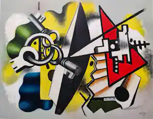 Fernand Leger - Nature morte aux clefs verkauft für € 75!