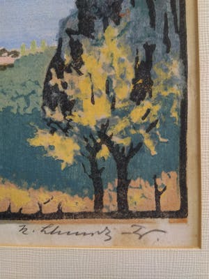 Karl Schmidt-Wolfratshausen - "Lago di Garda, Torbole" (ca. 1920) kopen? Bied vanaf 25!