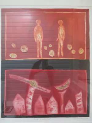 Inez Creuwels - Litho "in de Maneschijn" in mooie Barth lijst! kopen? Bied vanaf 1!