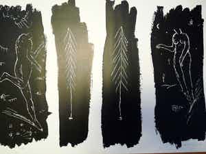 Henk Visch - Zonder titel verkocht voor € 40!