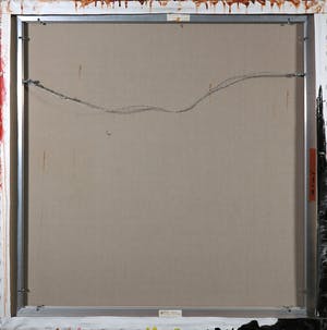 Antonio Poioumen - Gemengde techniek en collage op doek, Inelkaar vervleugeld (Groot) kopen? Bied vanaf 350!