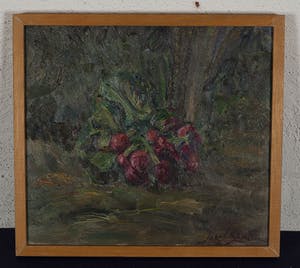 Josef Santen - Radijsjes - 1976 - olieverf op board - BKR Haarlem kopen? Bied vanaf 20!