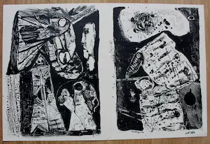 Lucebert - 10 litho's en 10 gedichten: lithologie - 1959 kopen? Bied vanaf 375!