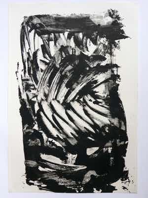 Adine Engelman - Abstracte compositie 1966 verkocht voor € 50!