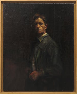 Bram van Velde - Olieverf op doek, Portret van Geer van Velde - Ingelijst (Groot) kopen? Bied vanaf 1!