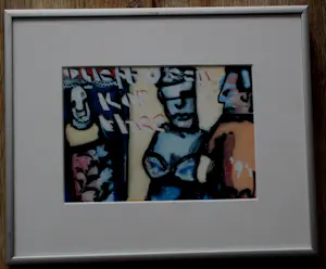 Herman Brood - Ingelijste zeefdruk - 1994 kopen? Bied vanaf 1!