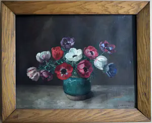 Emanuel van der Ven - Bloemstilleven kopen? Bied vanaf 100!