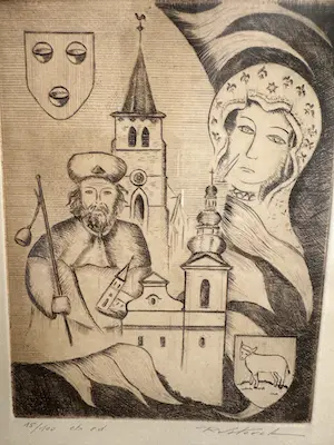 Niet of onleesbaar gesigneerd - Religieuze gravure kopen? Bied vanaf 1!
