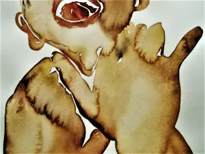 Niet of onleesbaar gesigneerd - originele 2003 Chinese Aquarel op papier "保持鬆散 / Hang Loose" kopen? Bied vanaf 1!