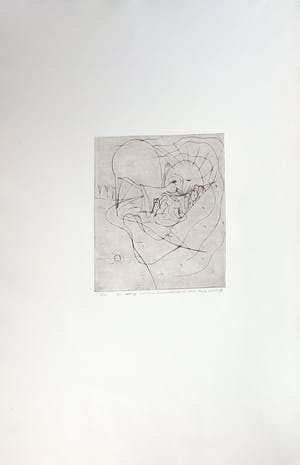 Henk Visch - Ets, De weg 'Voortgang in doorzichtheid nr. 4' kopen? Bied vanaf 35!