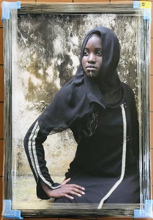 Angele Etoundi Essamba - Voile I met lijst! kopen? Bied vanaf 395!
