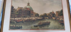 Cornelis Brandenburg - Stadsgezicht op Amsterdam kopen? Bied vanaf 70!
