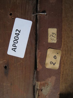 Niet of onleesbaar gesigneerd - Gesigneerd 19e Eeuws Haagse School olieverf "Landschap" in SALA lijst! kopen? Bied vanaf 1!