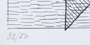 Jan Schoonhoven - Zeefdruk, Vorm kopen? Bied vanaf 350!