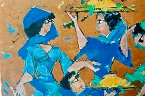 Aryeh Lubin - Vier vrouwen vieren het leven kopen? Bied vanaf 1!