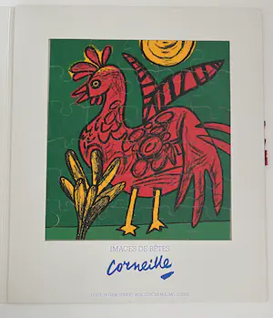 Corneille - De Haan - houten puzzel - 1986 - Verzamelobject kopen? Bied vanaf 1!