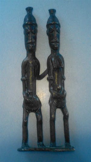 Brons (Onbekend) - West Afrika man en vrouw kopen? Bied vanaf 29!