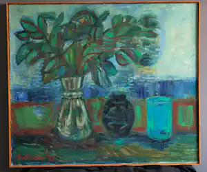 Agnes van den Brandeler - Stilleven met karaf verkauft für € 200!