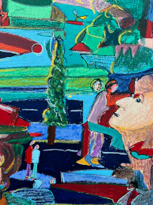 Pim van Halem - handgesigneerde zeefdruk | 'Zonder titel | 1993 kopen? Bied vanaf 20!