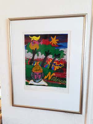 Corneille - Nabucco, zeefdruk verkocht voor € 250!