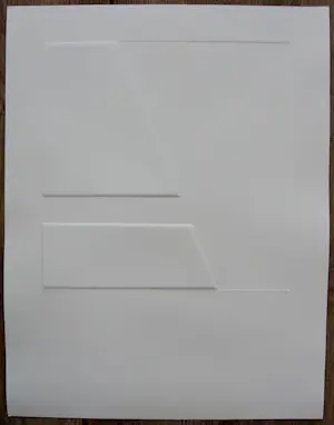 Harry van Kuyk - Reliëfdruk: Geometrische compositie kaufen? Bieten Sie von 195!