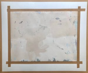 Jean Dechene - "Clematite" Aquarel op Papier. kopen? Bied vanaf 80!