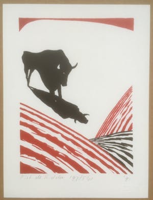 Marc Jonk - en 5 andere. Zeefdrukken. Thema liefde kopen? Bied vanaf 35!