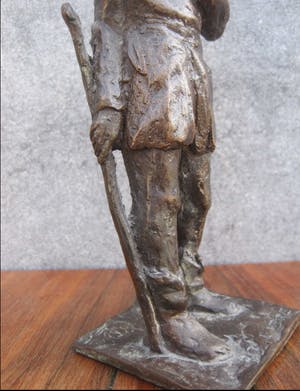 Brons (Onbekend) - Labre, patroon van de zwervers en vagebonden en daklozen kopen? Bied vanaf 50!