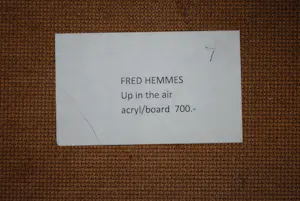 Fred Hemmes - Up in the air - acrylschilderij 2008 kopen? Bied vanaf 150!