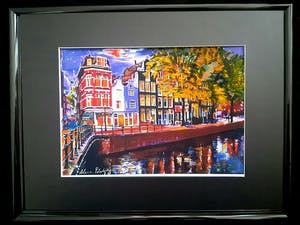 Elena Polyakova - Spiegel gracht in Amsterdam kopen? Bied vanaf 45!