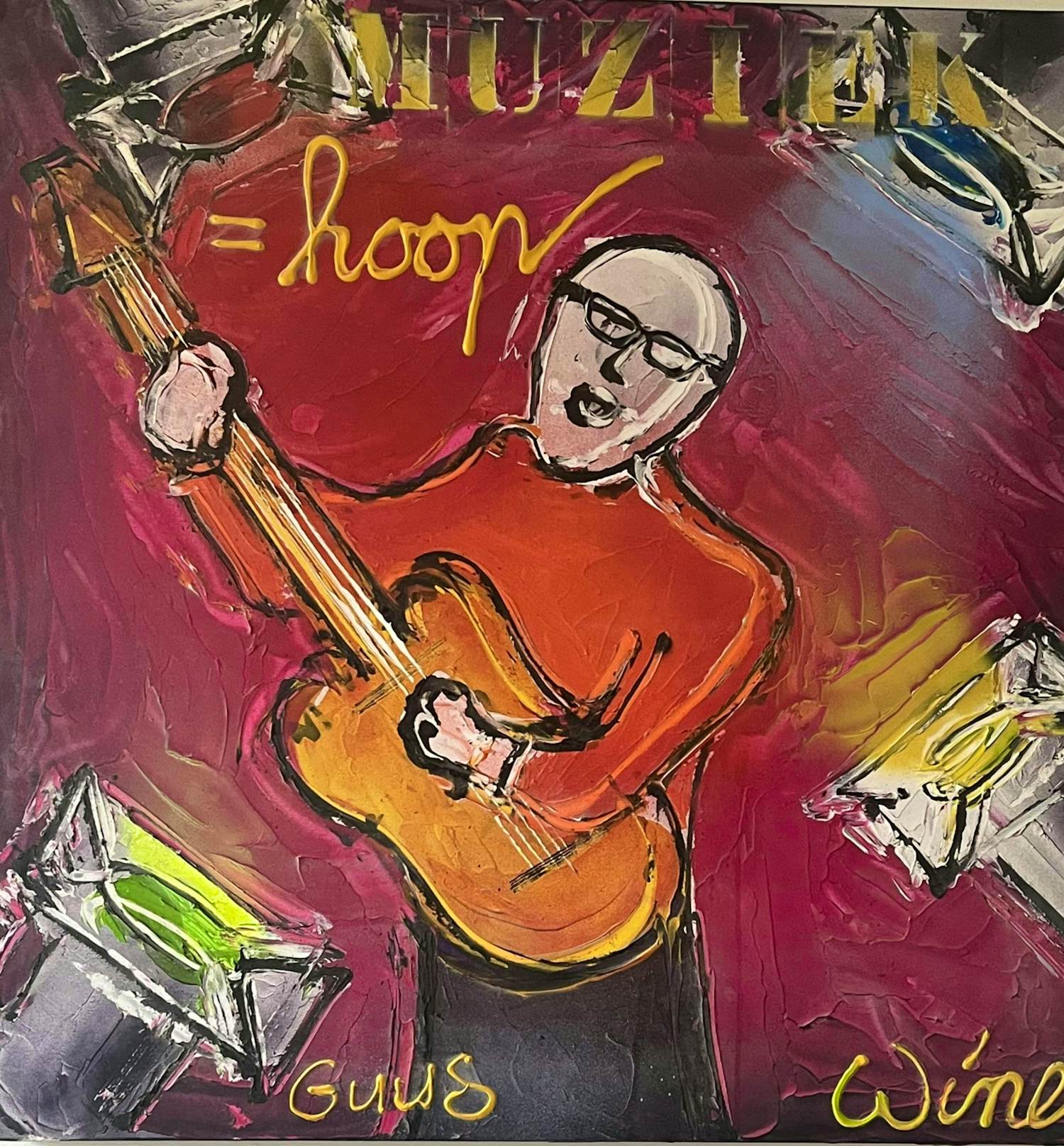 Geoffrey Wijn - Muziek = Hoop kopen? Bied vanaf 10!